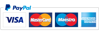 Pay with PayPal or any major credit card